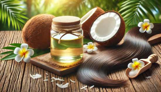 Kokosöl für die Haare